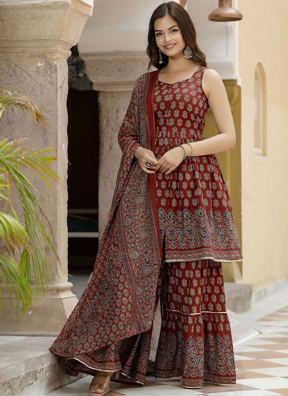 Cotton Salwar Suit - T3735