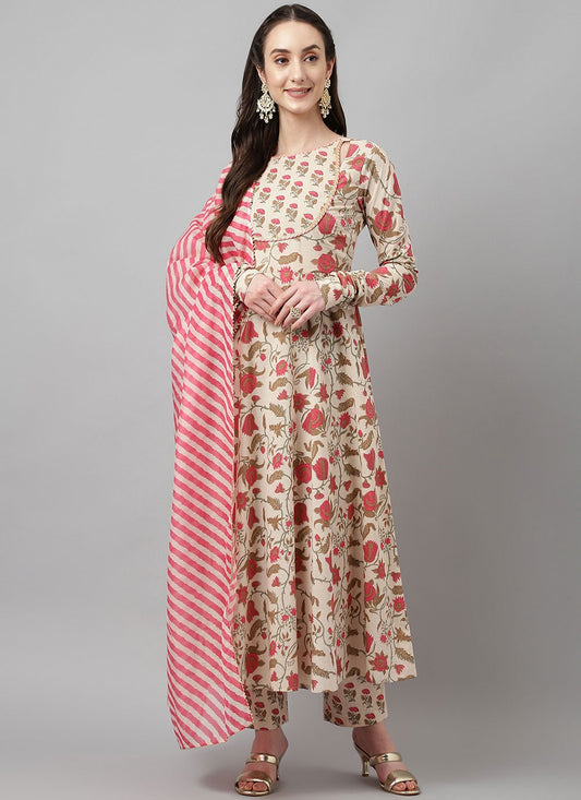 Cotton Salwar Suit - T1814