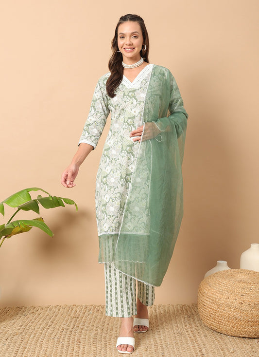 Cotton Pant Style Suit - T3213