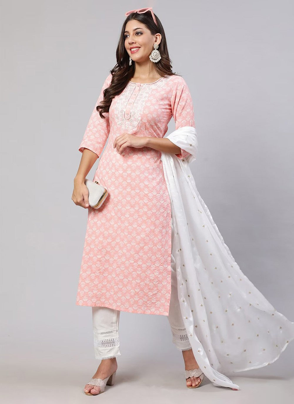 Cotton Salwar Suit - T1235