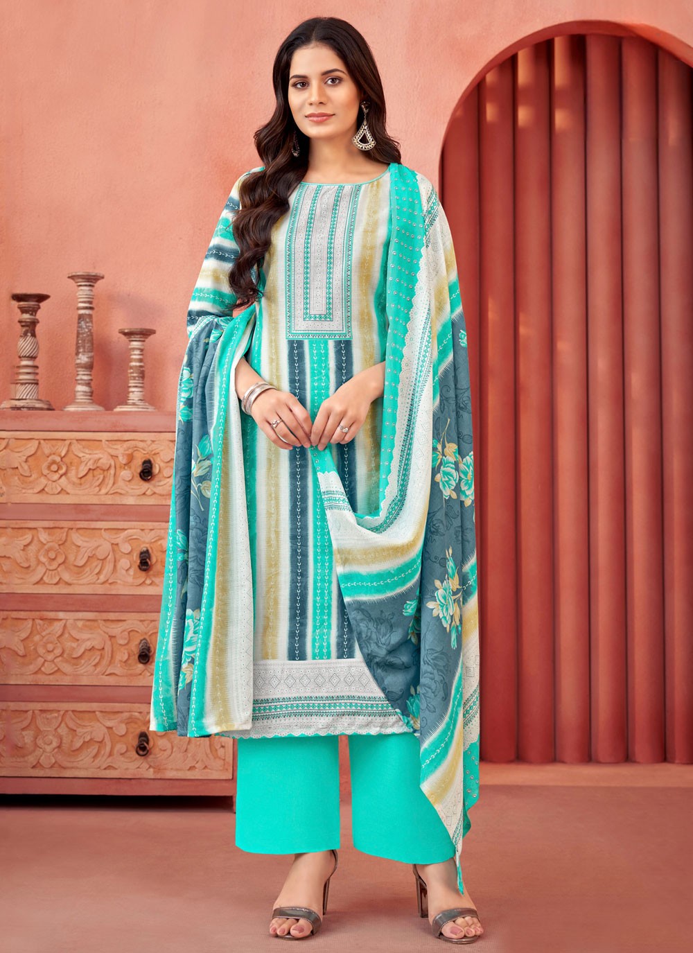 Cotton Salwar Suit - T3127