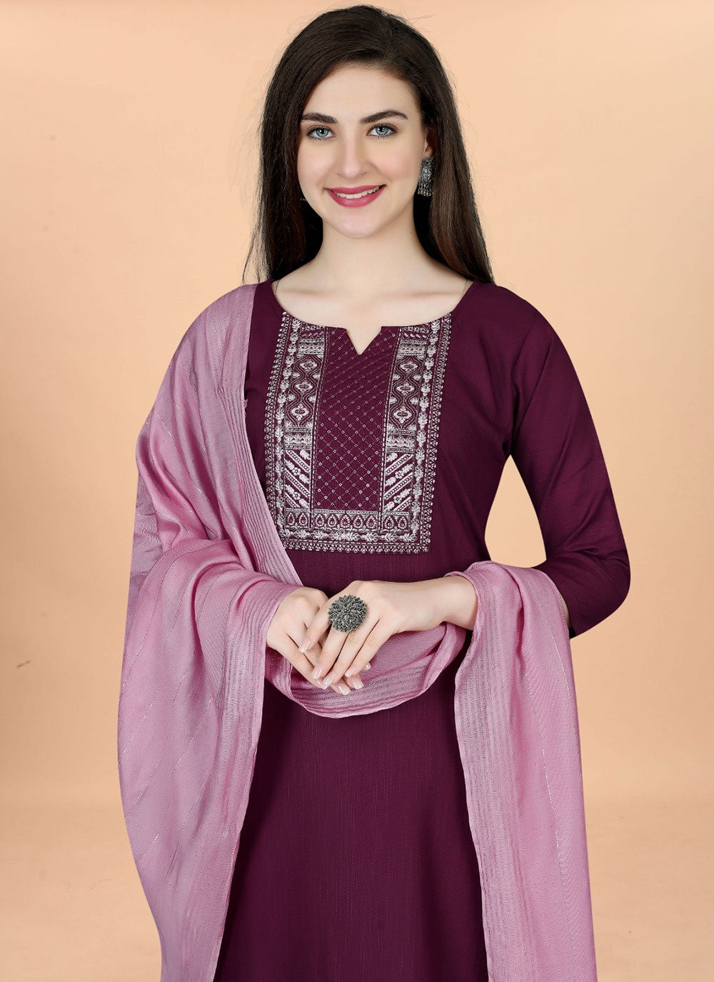 Cotton Salwar Suit - T1866