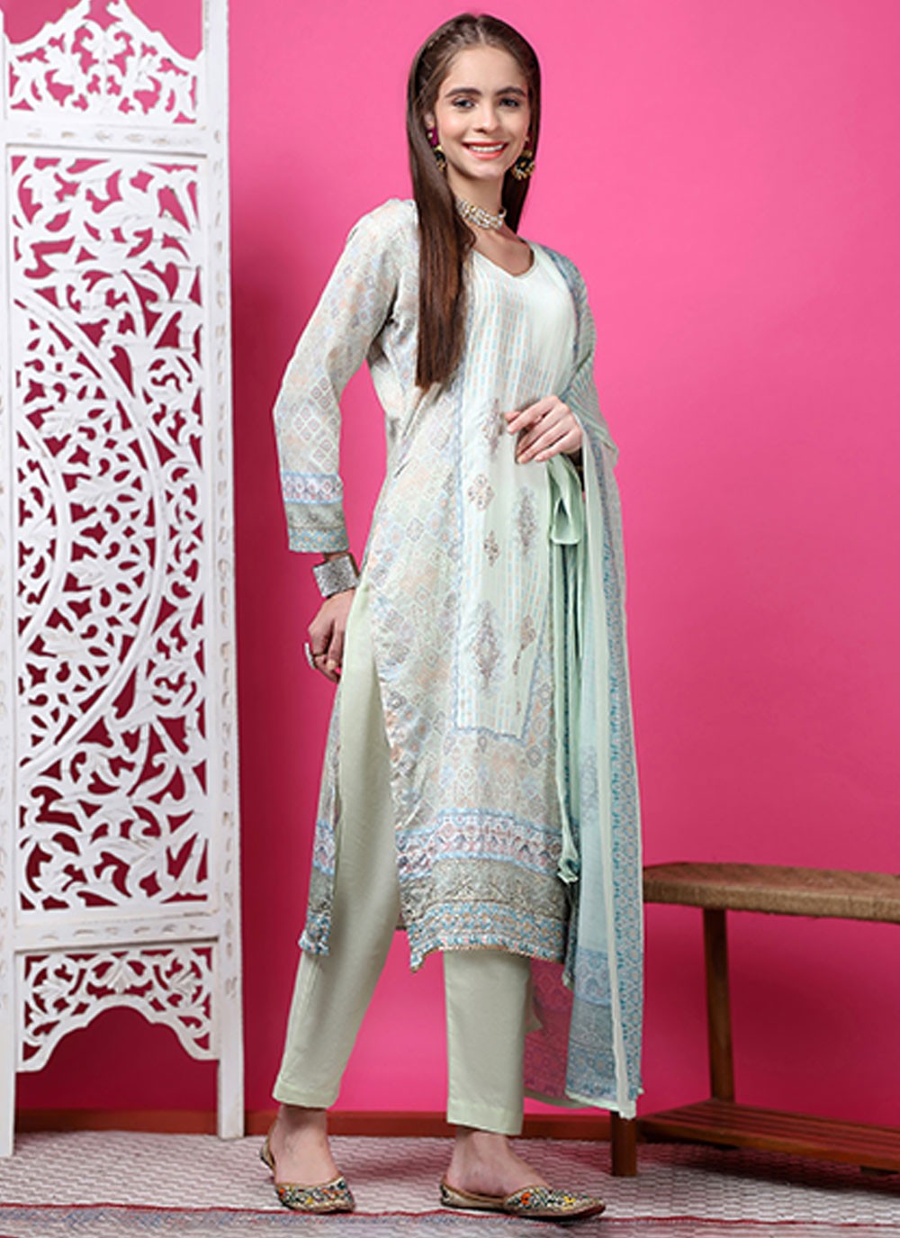 Cotton Salwar Suit - T3084