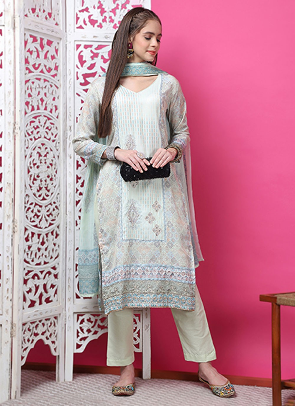 Cotton Salwar Suit - T3084