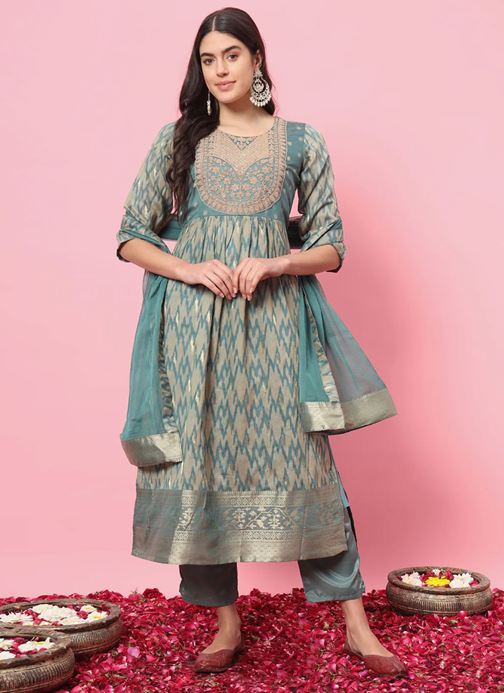 Cotton Silk Salwar Suit - T2480