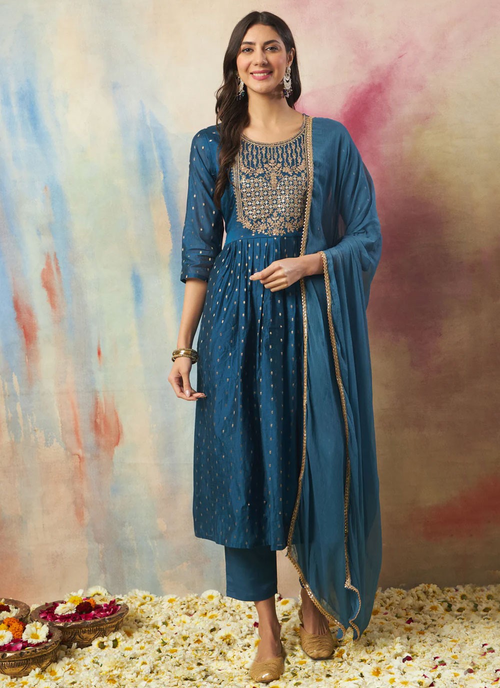 Cotton Silk Salwar Suit - T2740