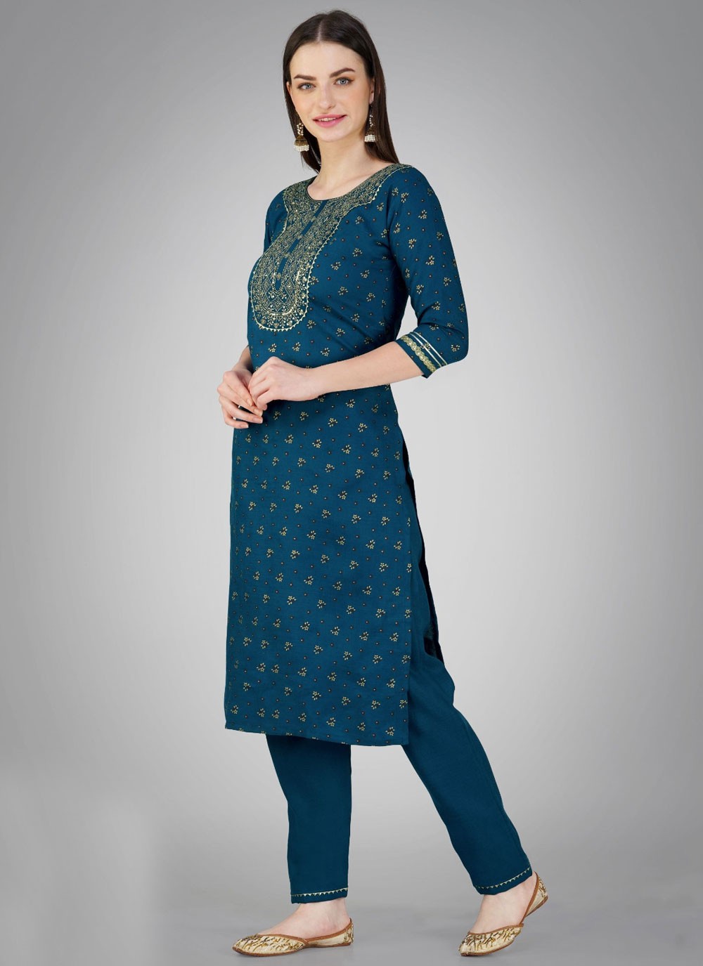 Cotton Salwar Suit - T1668