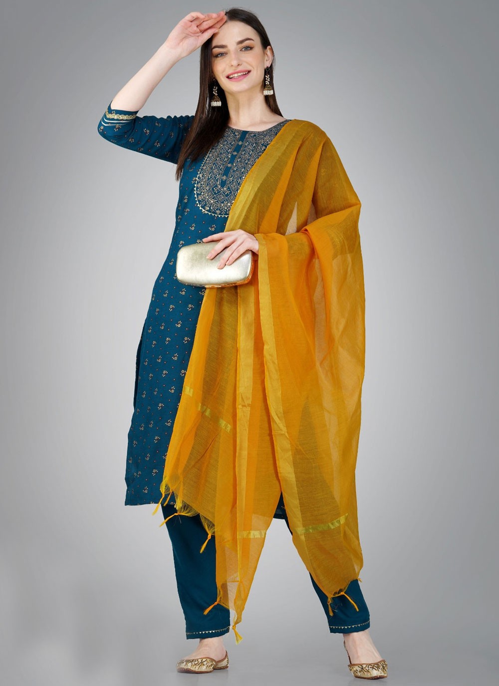 Cotton Salwar Suit - T1668