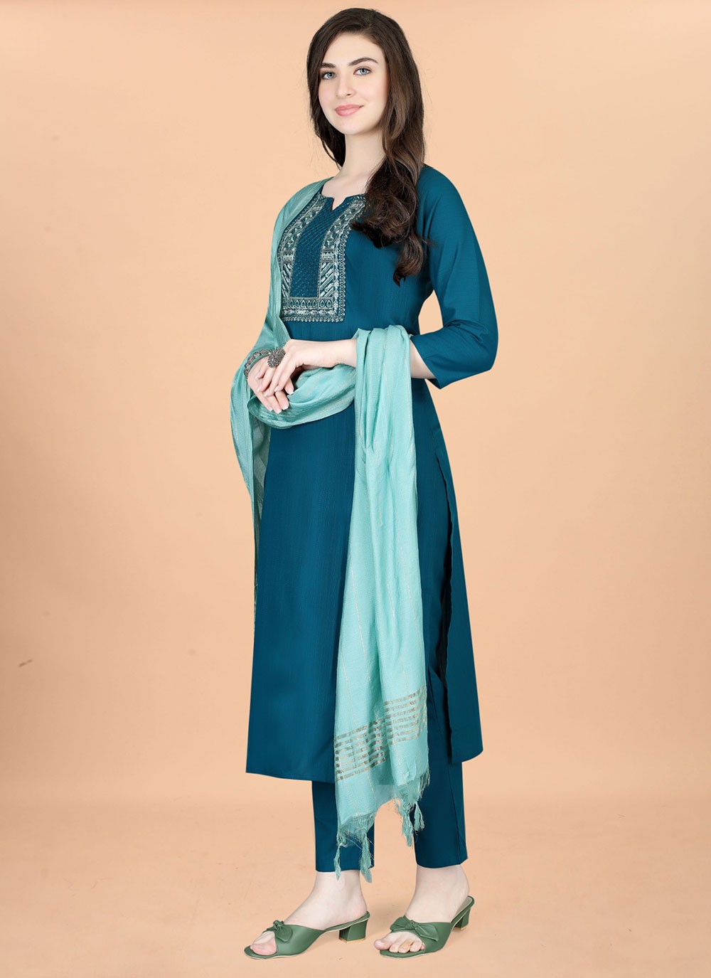 Cotton Salwar Suit - T1866