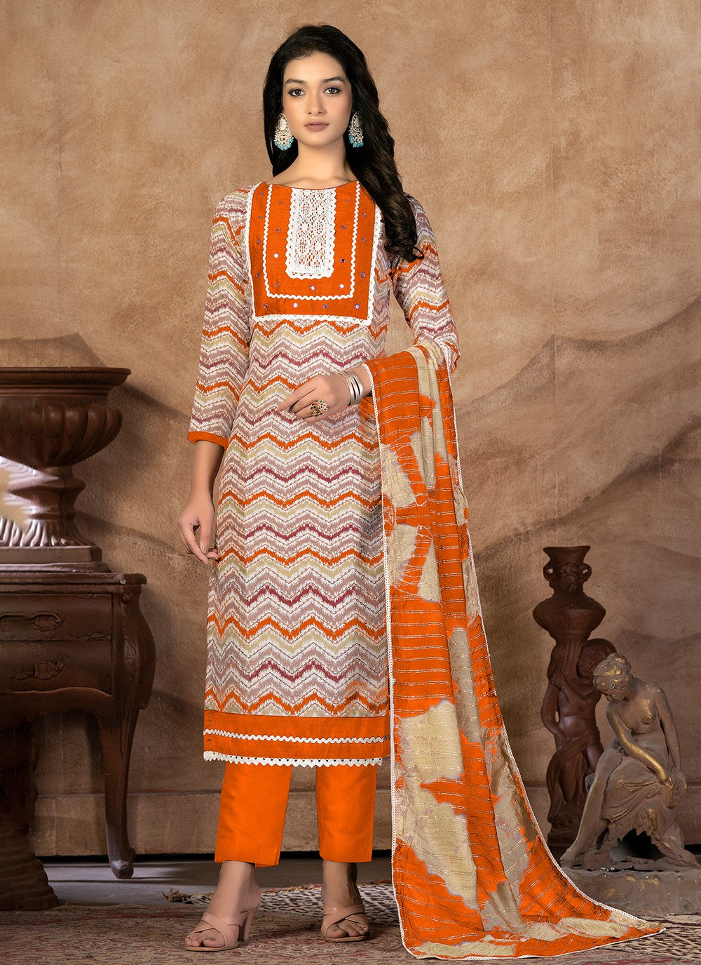 Cotton Salwar Suit - T1127