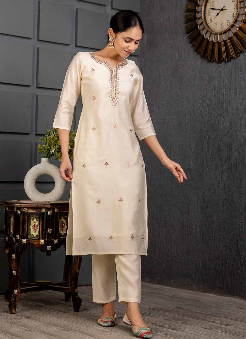 Viscose Pant Style Suit - T3623