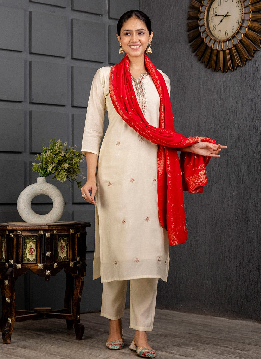 Viscose Pant Style Suit - T3623