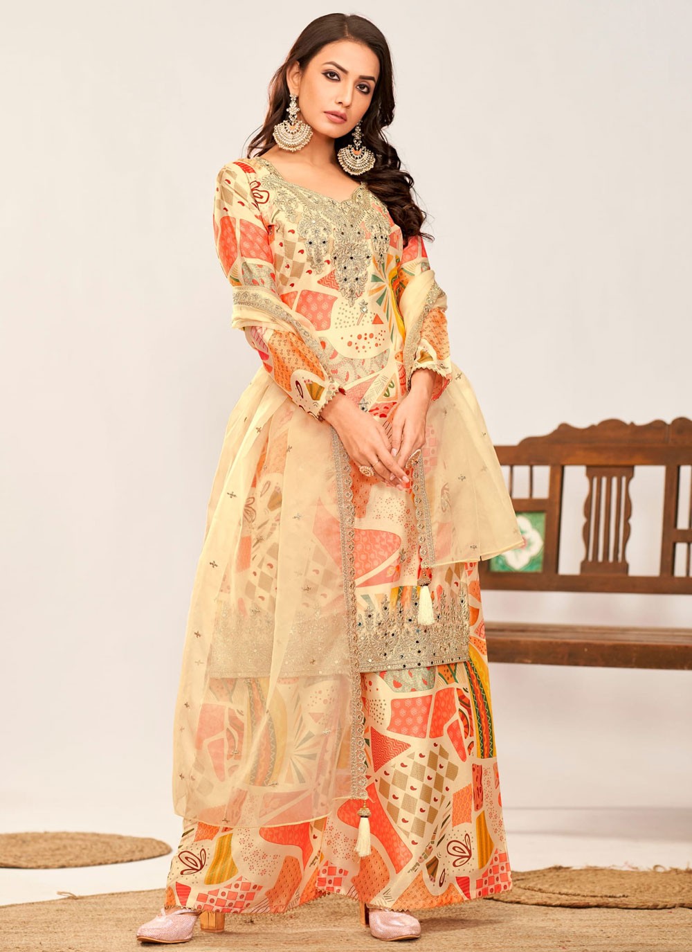 Chinon Salwar Suit - T3565