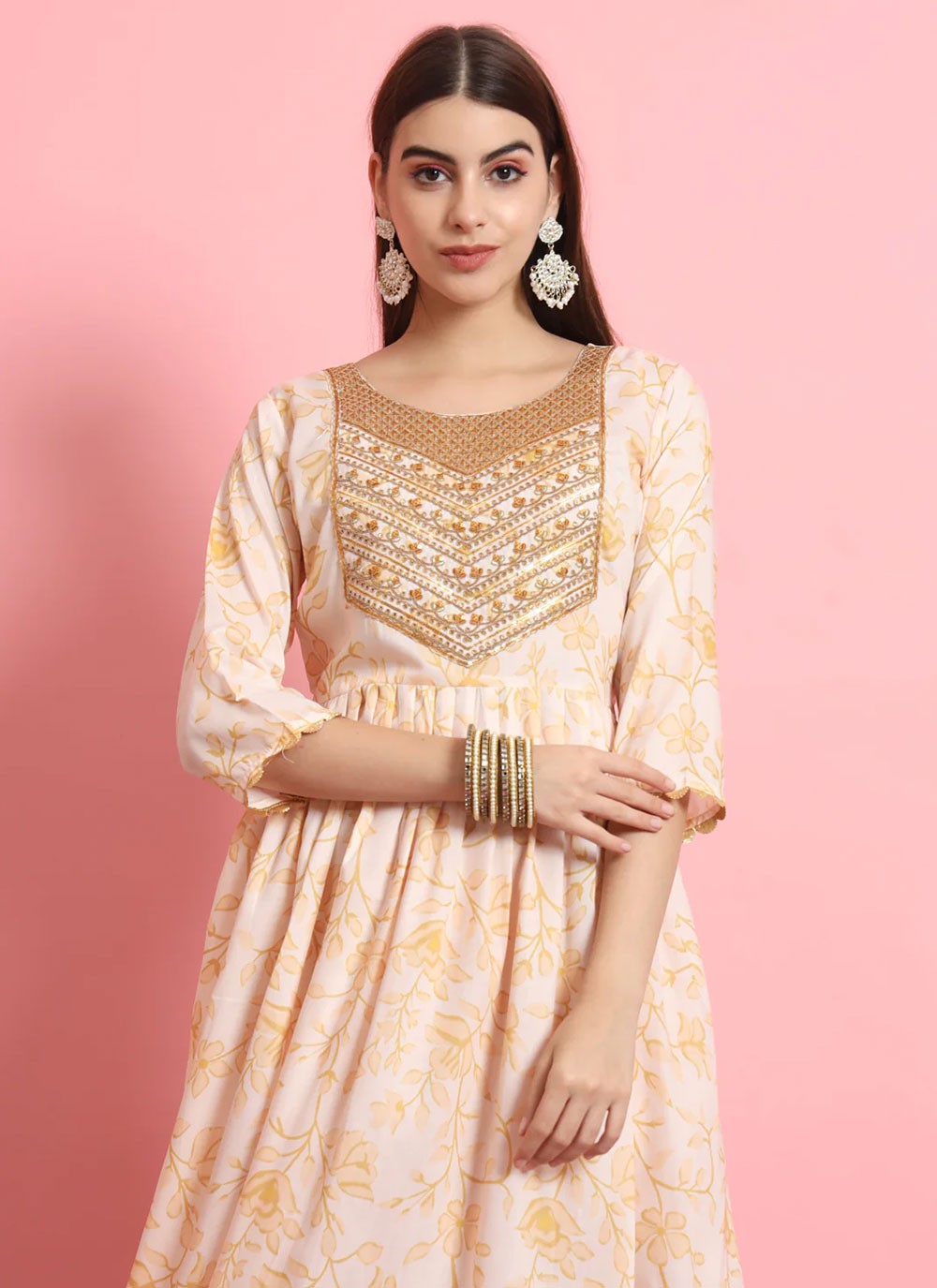 Rayon, Viscose Salwar Suit - T1895