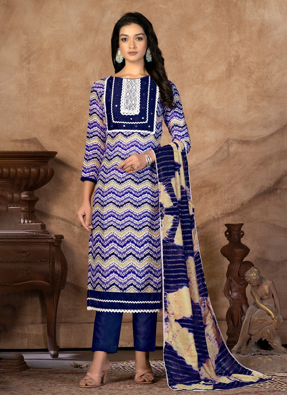 Cotton Salwar Suit - T1127