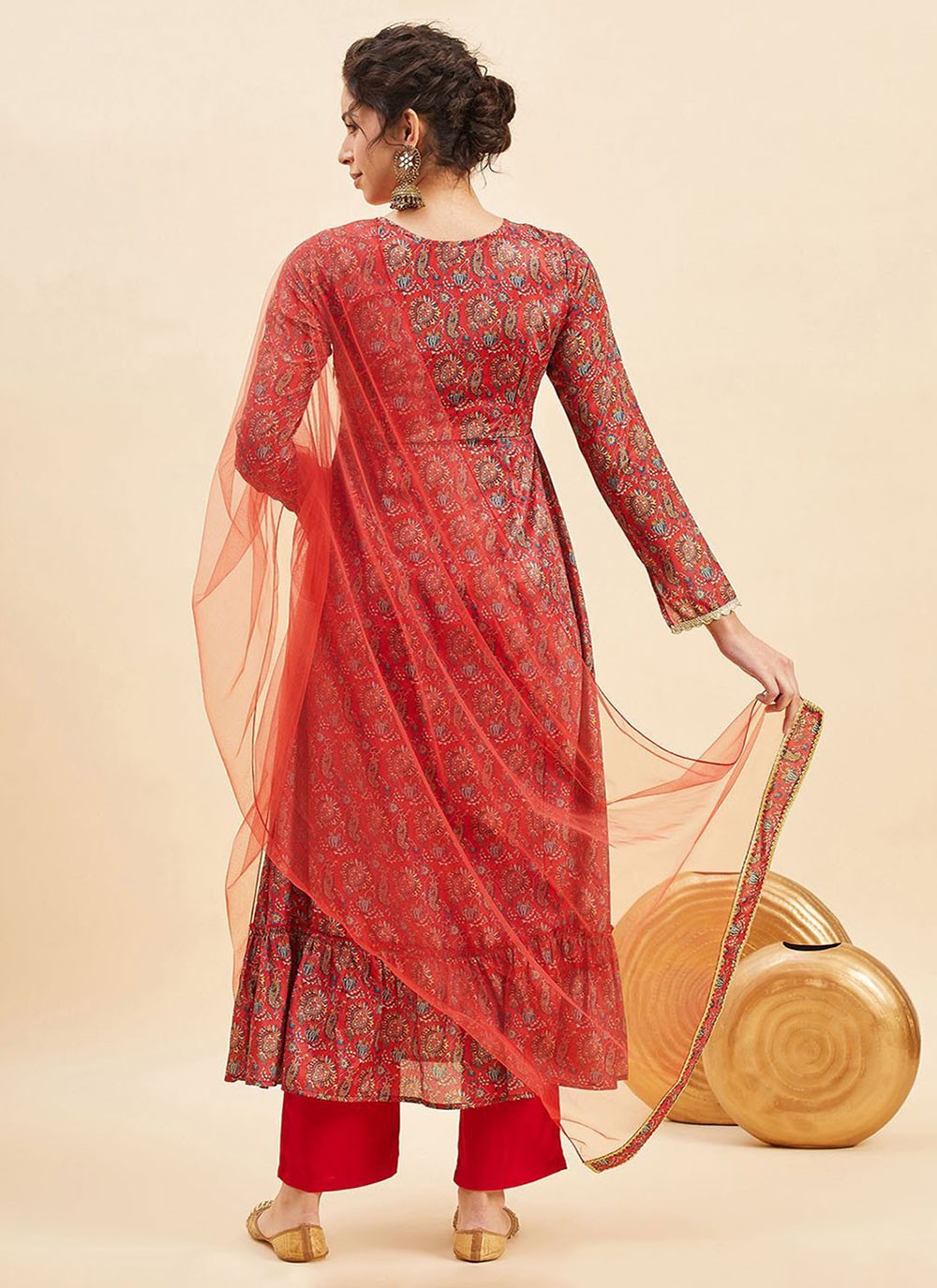 Silk Blend Salwar Suit - T2912