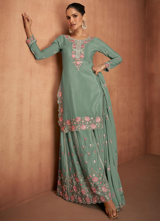 Chinon Salwar Suit - T3577