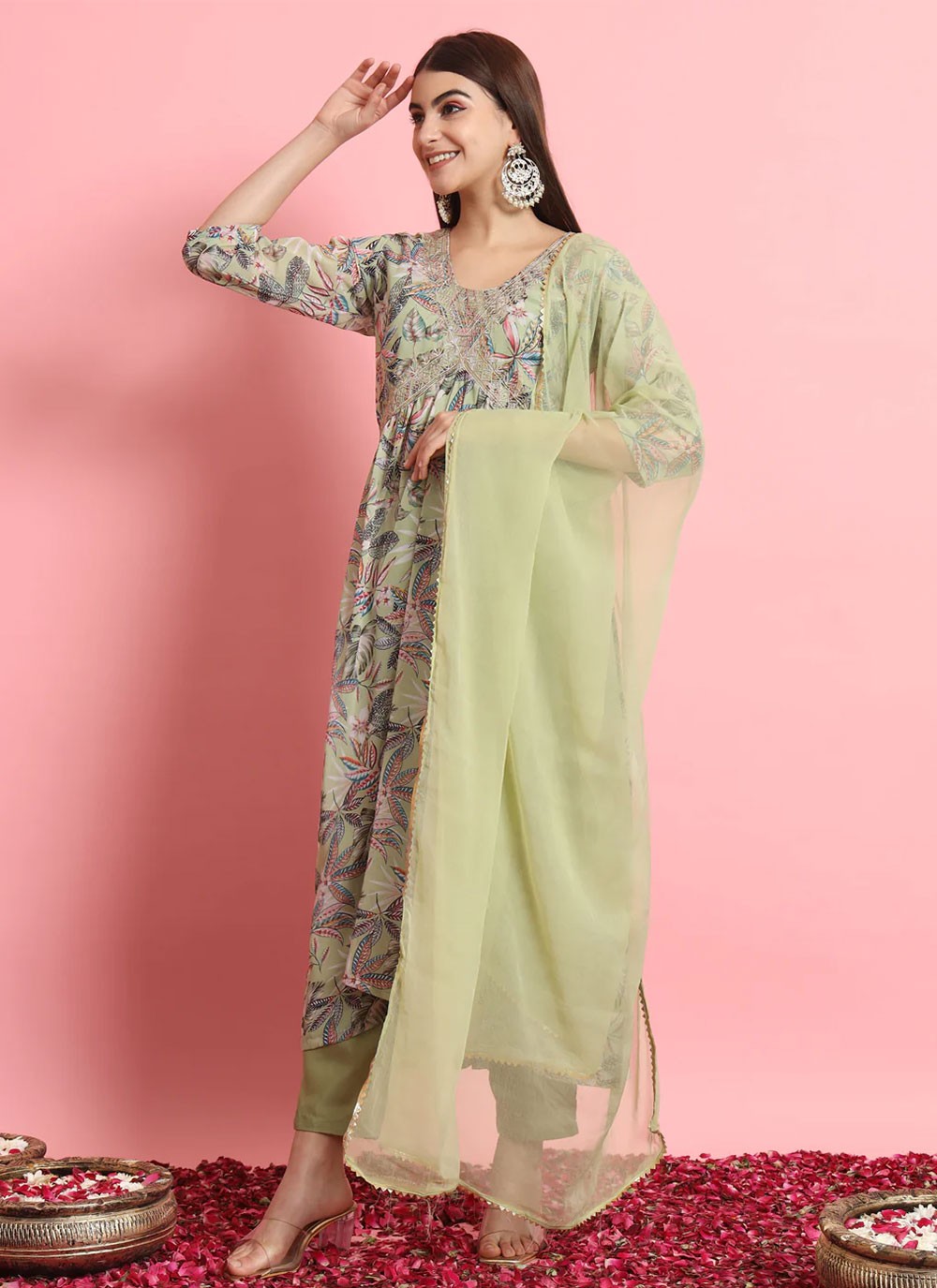 Georgette Salwar Suit - T1890