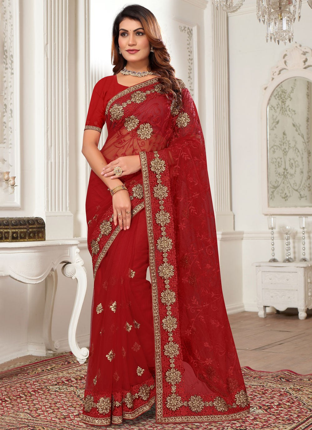 Contemporary Cord Silk Saree - S6325