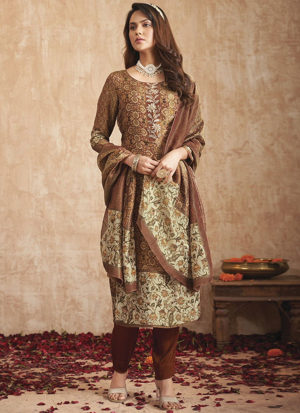 Shimmer, Tissue Salwar Suit - T4226