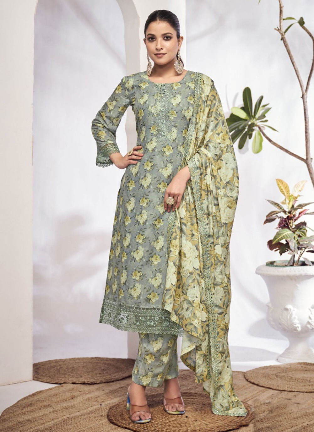 Cotton Salwar Suit - T2622