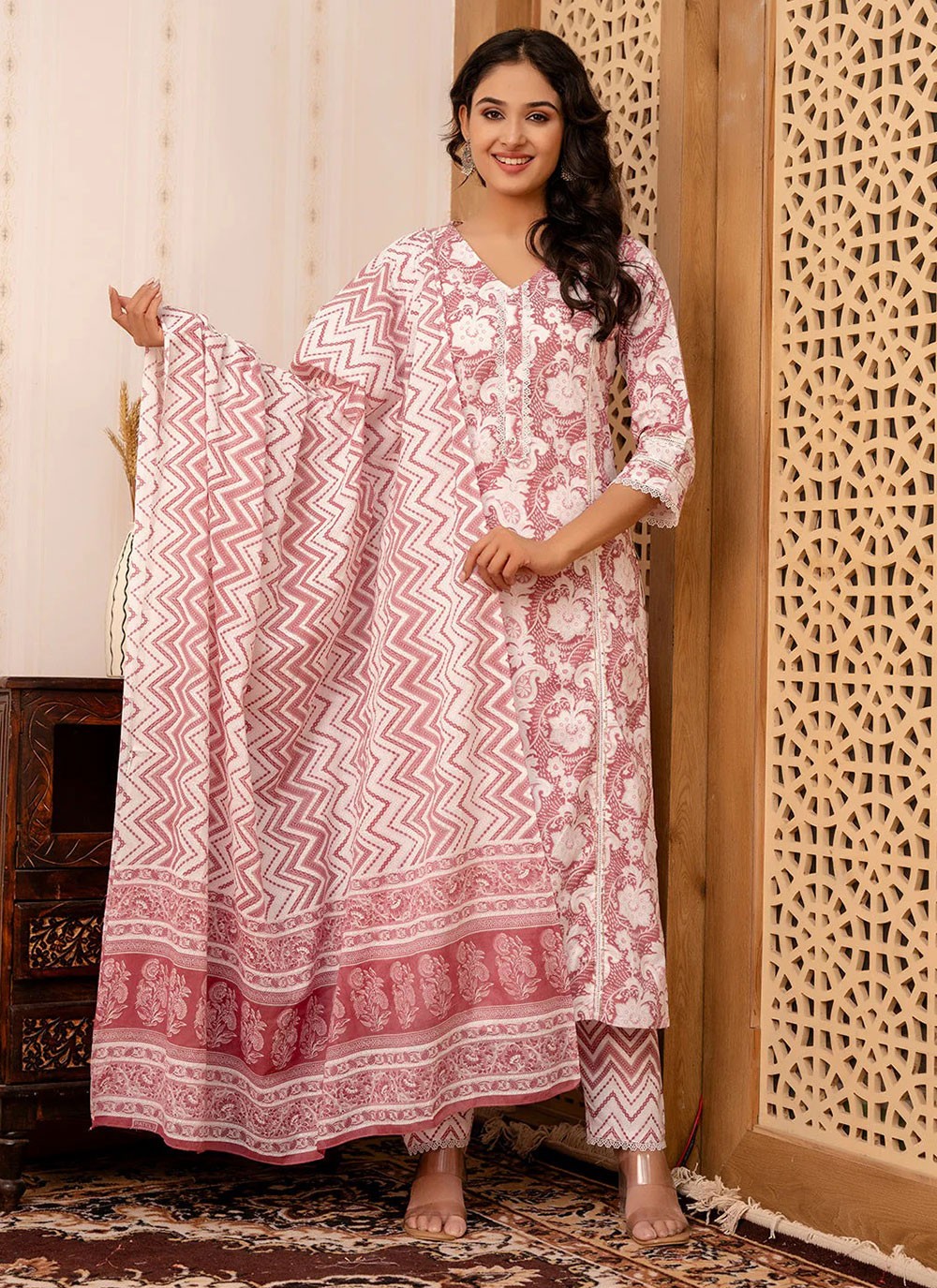 Cotton Salwar Suit - T2955