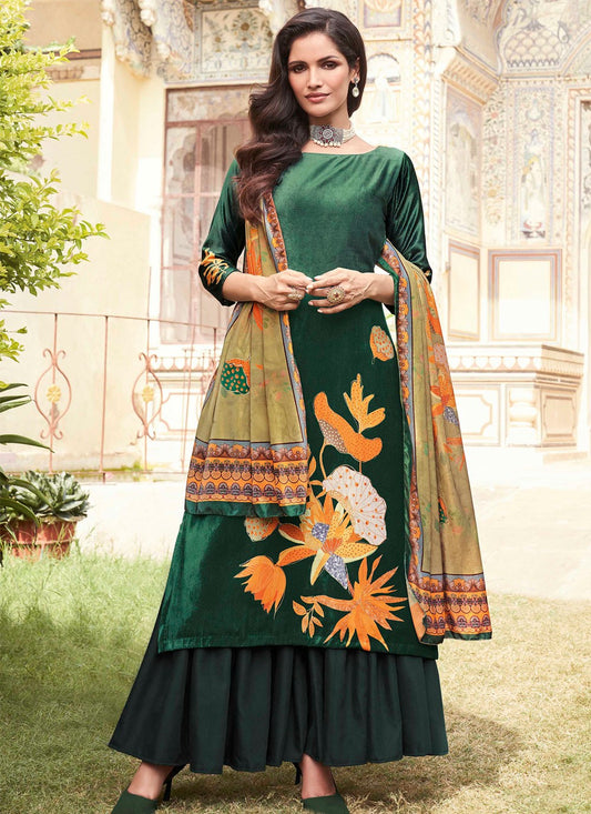 Velvet Salwar Suit - T1667