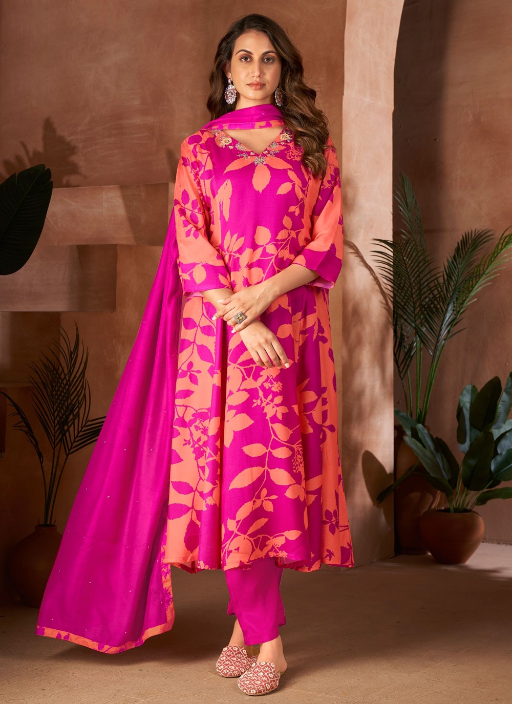 Muslin Salwar Suit - T2238