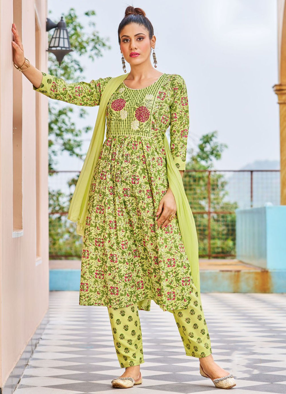 Rayon Salwar Suit - T2440