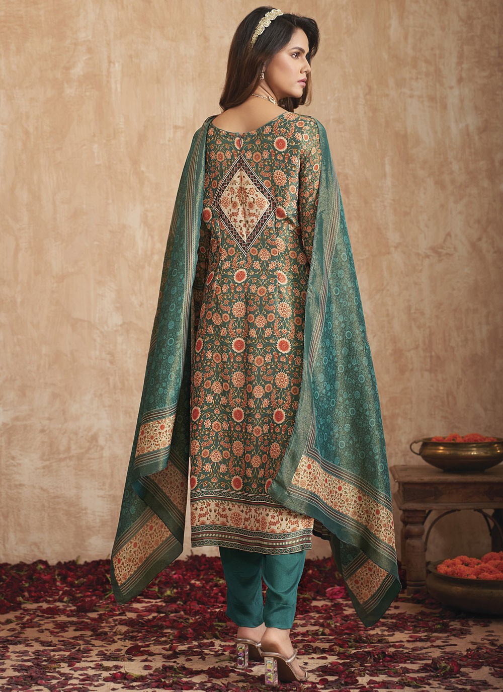 Shimmer, Tissue Salwar Suit - T4226