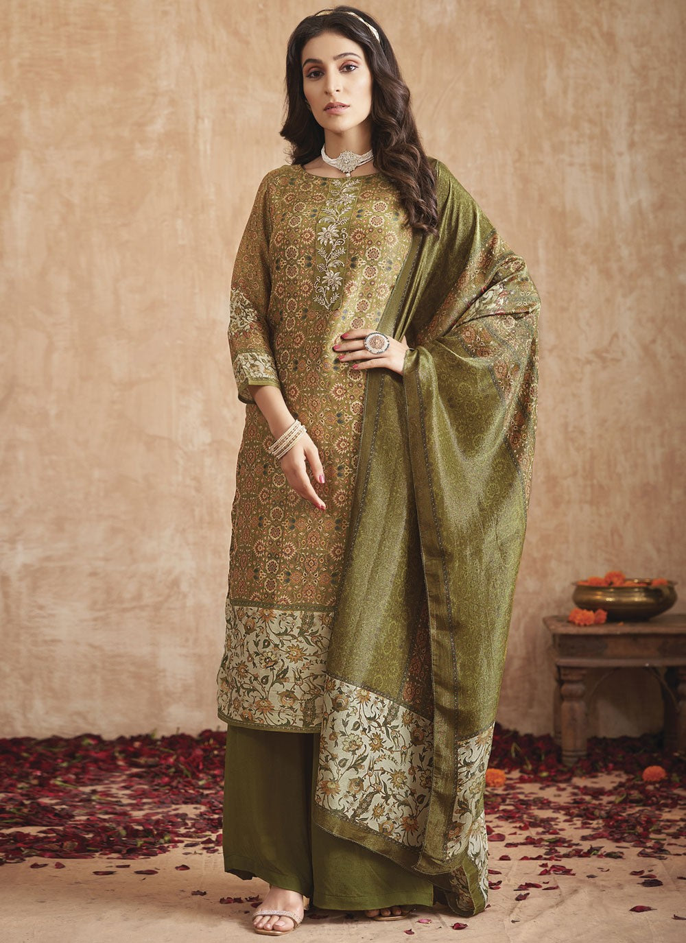 Shimmer, Tissue Salwar Suit - T4226