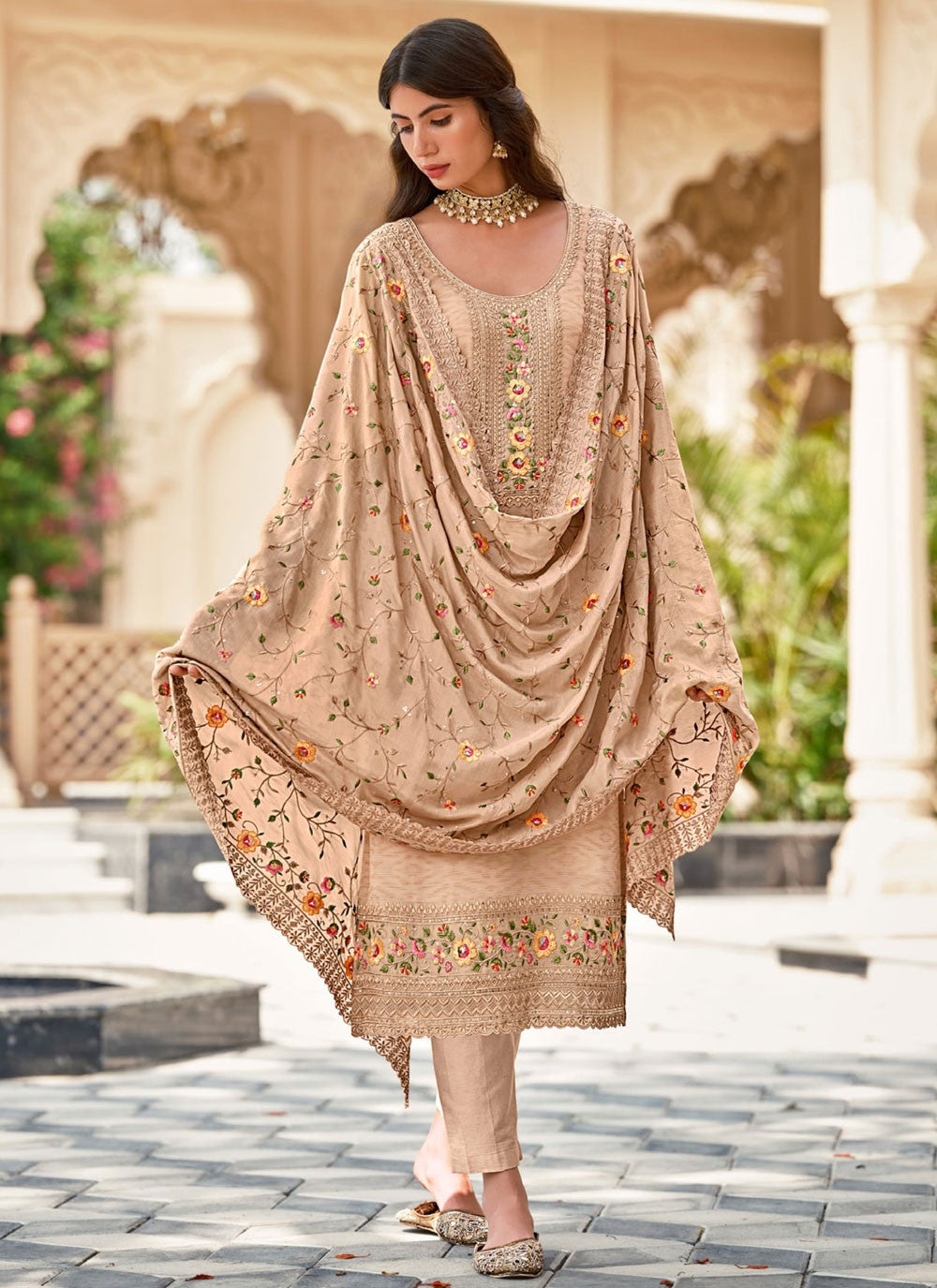 Georgette Salwar Suit - T2892