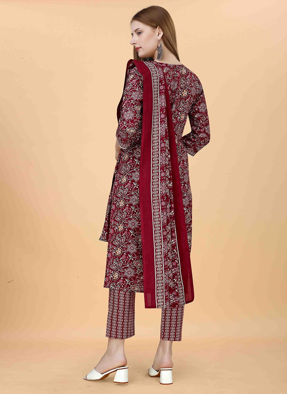 Blended Cotton Salwar Suit - T2109