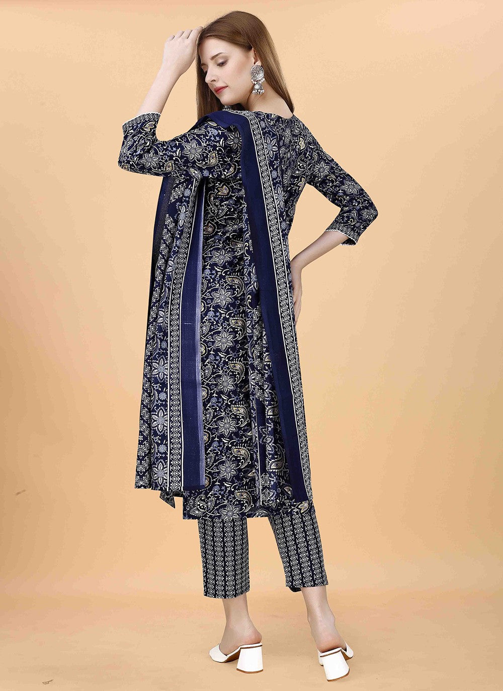 Blended Cotton Salwar Suit - T2109