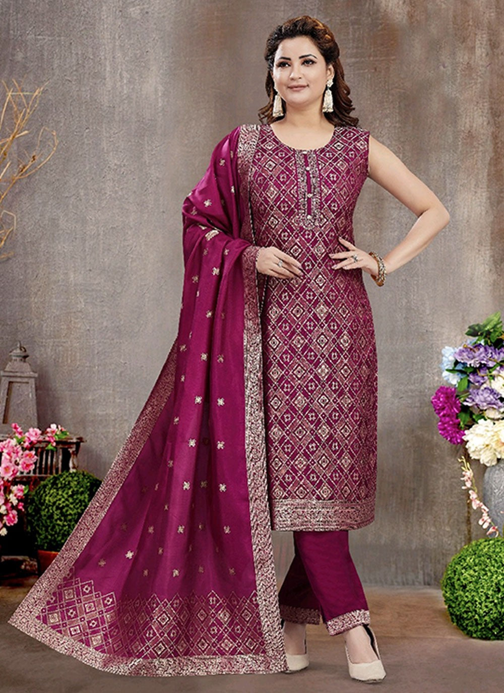 Georgette Salwar Suit - T2925