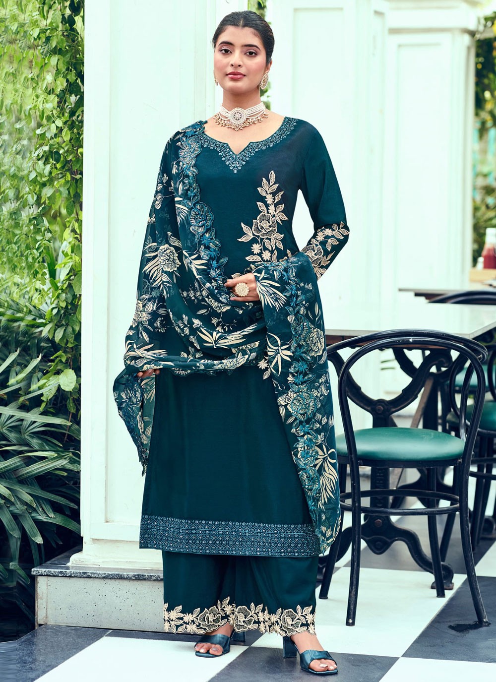 Chinon Salwar Suit - T2833