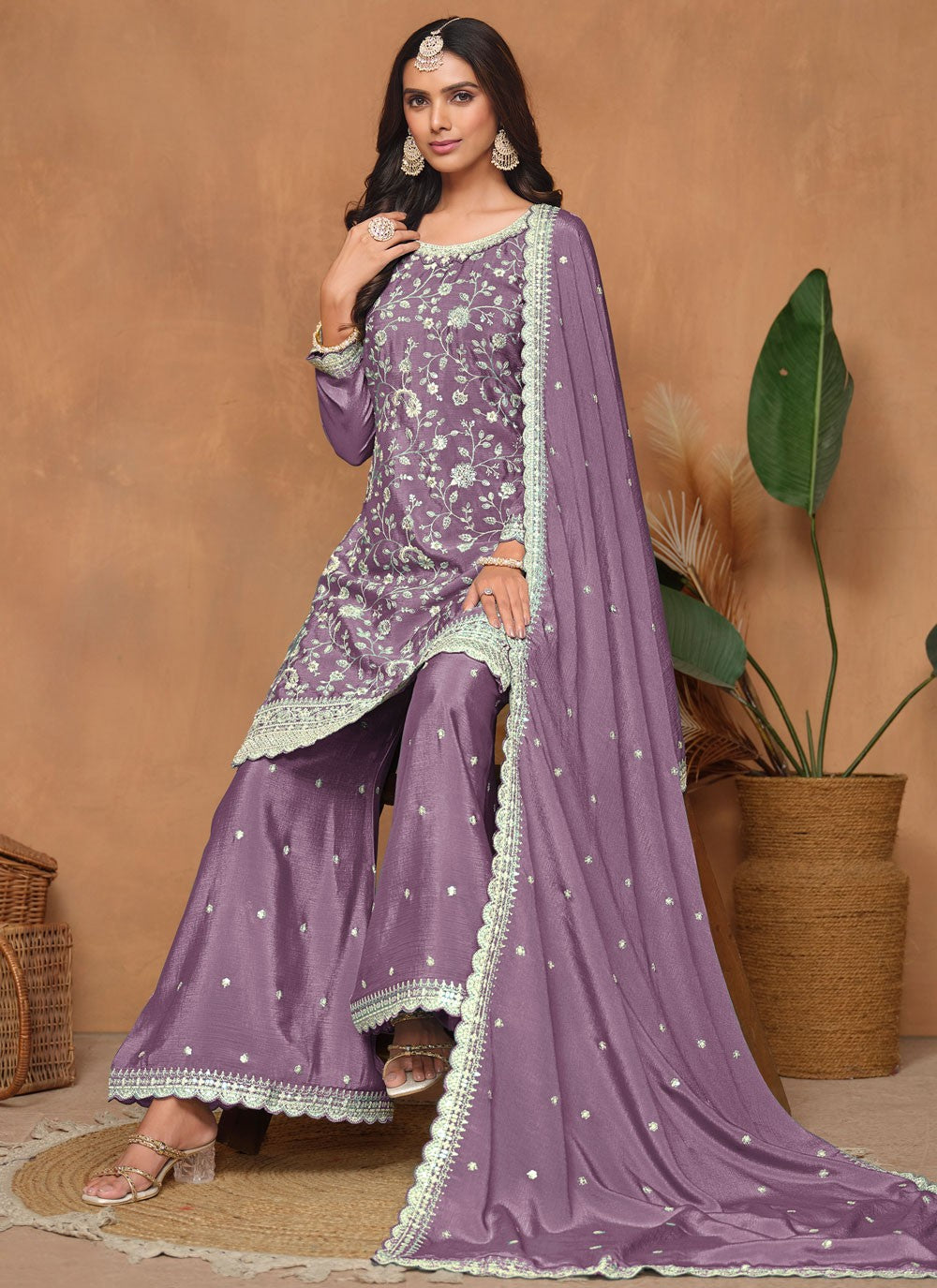 Chinon Salwar Suit - T3236