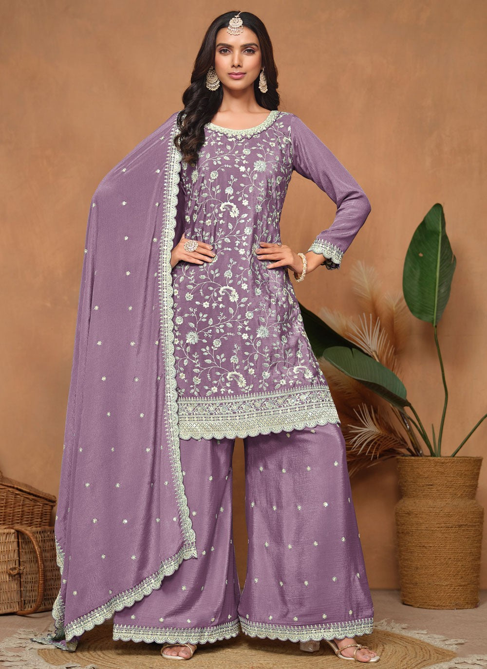 Chinon Salwar Suit - T3236