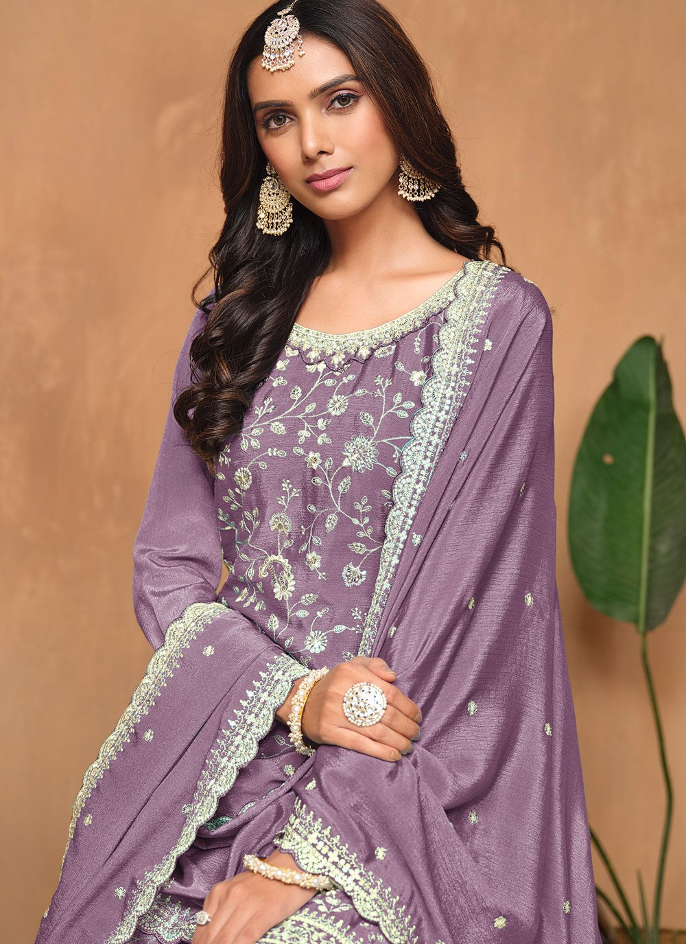 Chinon Salwar Suit - T3236