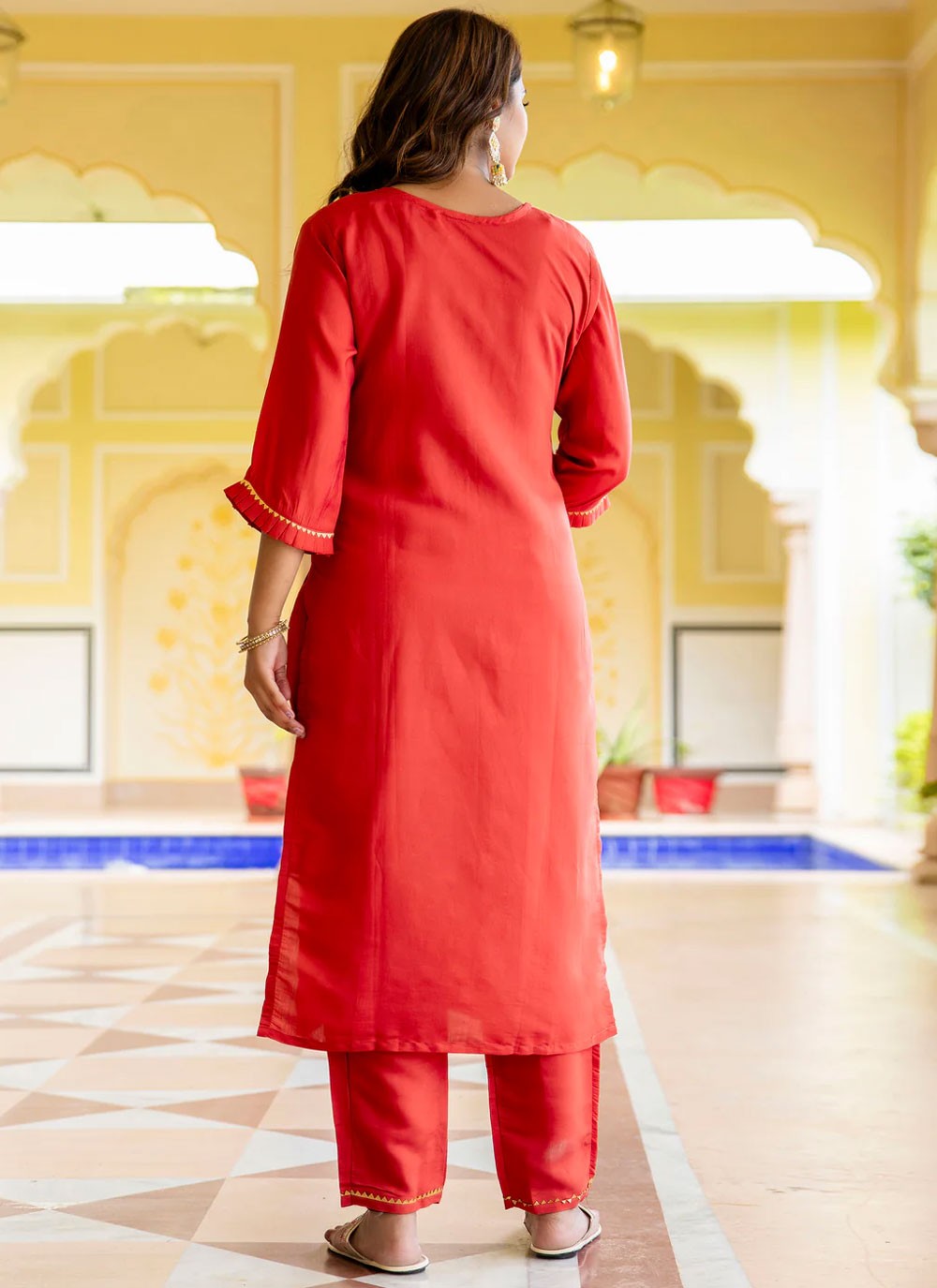 Viscose Salwar Suit - T3875