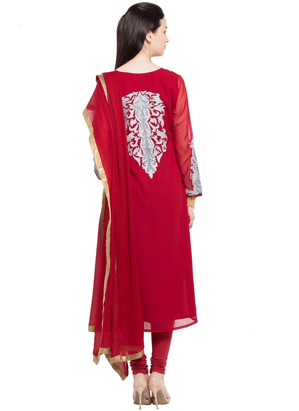 Faux Georgette Salwar Suit - T237