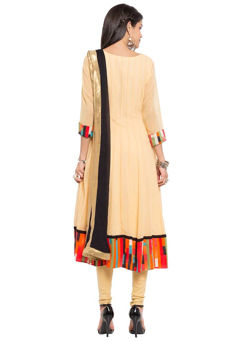 Faux Georgette Salwar Suit - T237