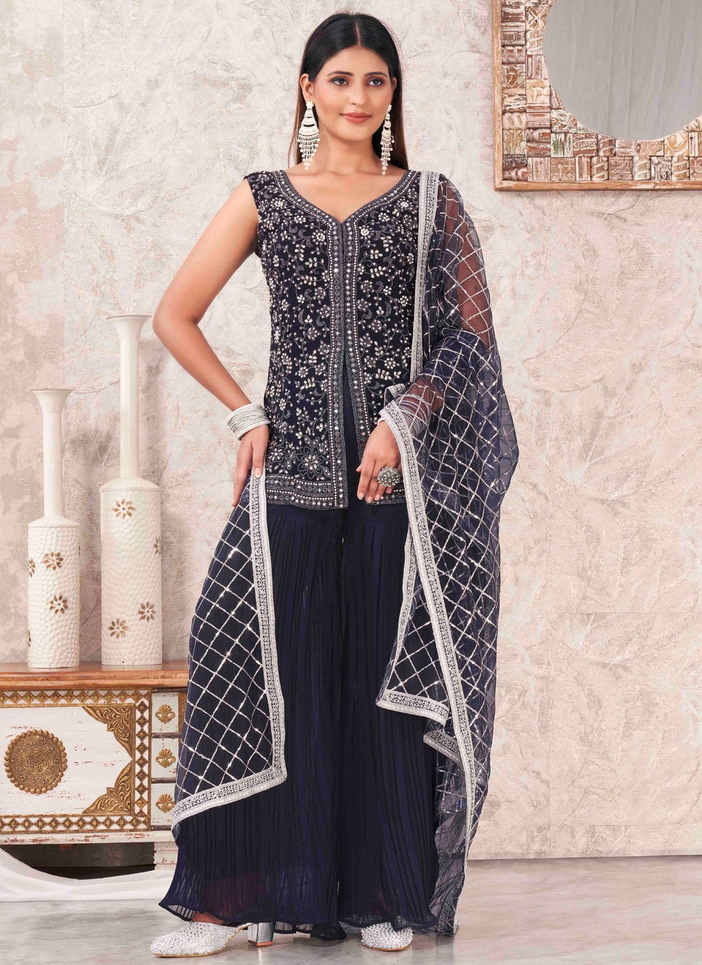 Georgette Salwar Suit - T2556