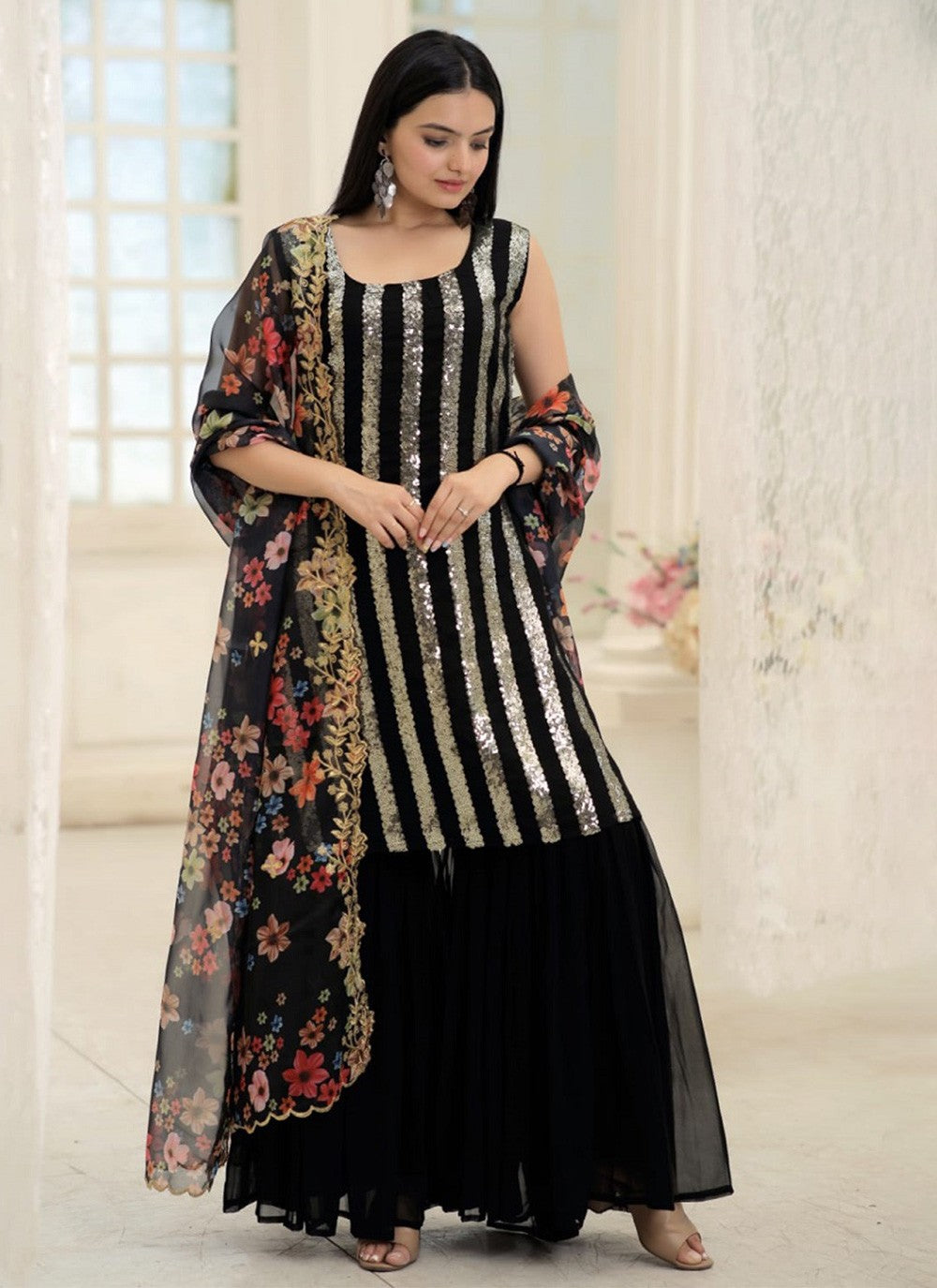 Georgette Salwar Suit - T1112