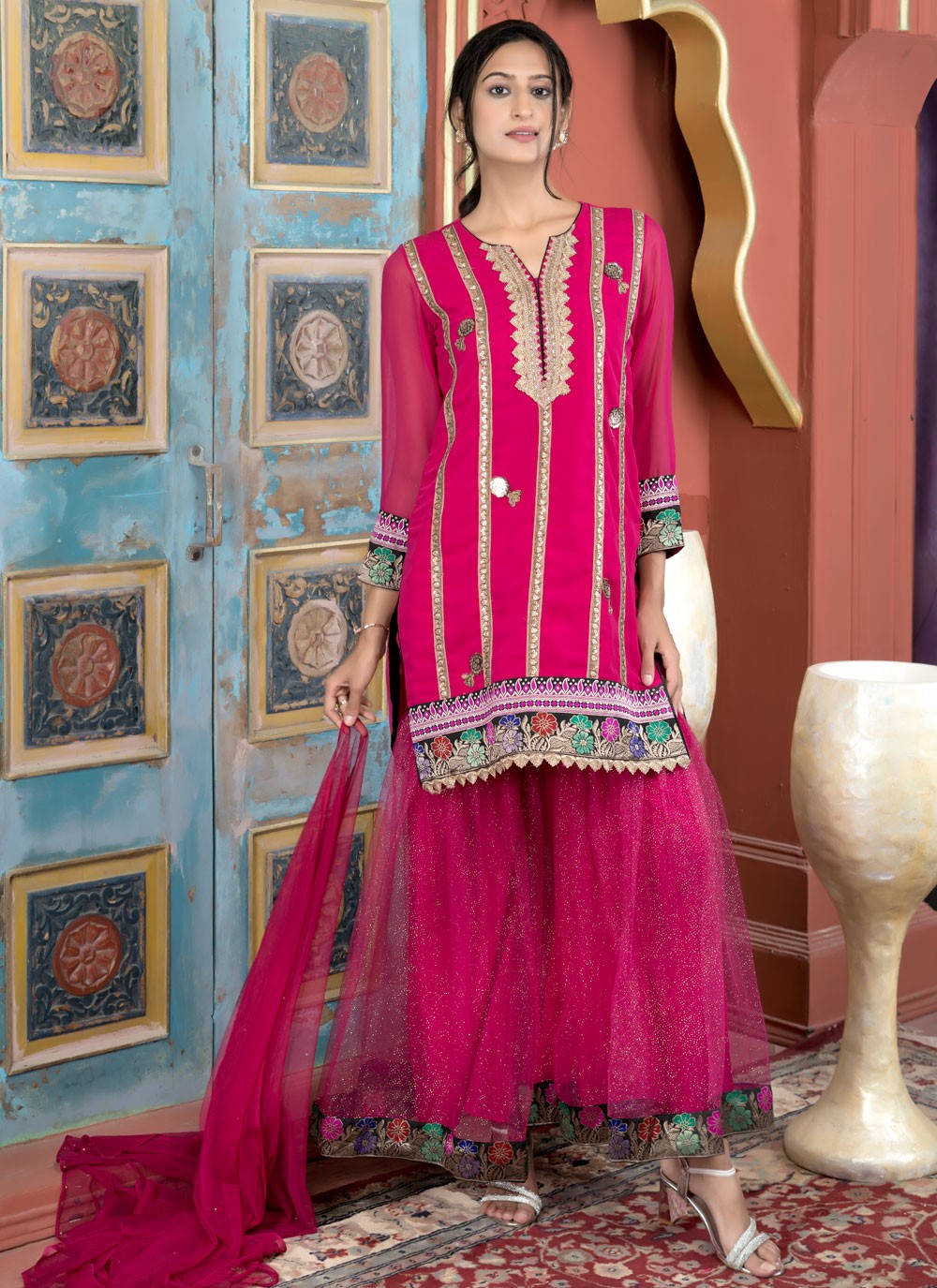 Georgette Salwar Suit - T3260