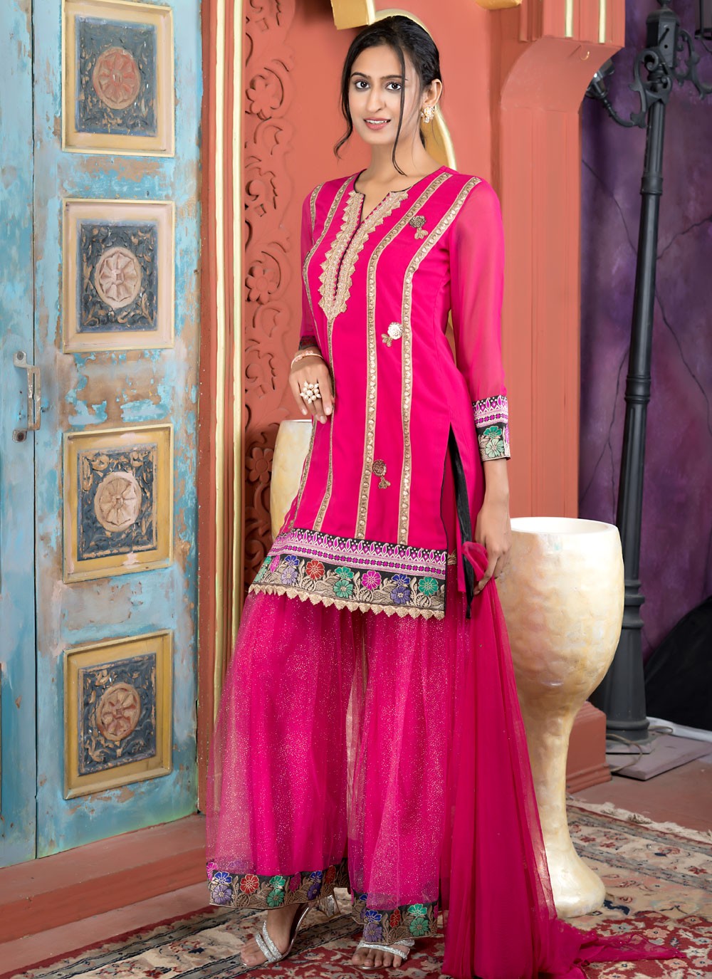 Georgette Salwar Suit - T3260