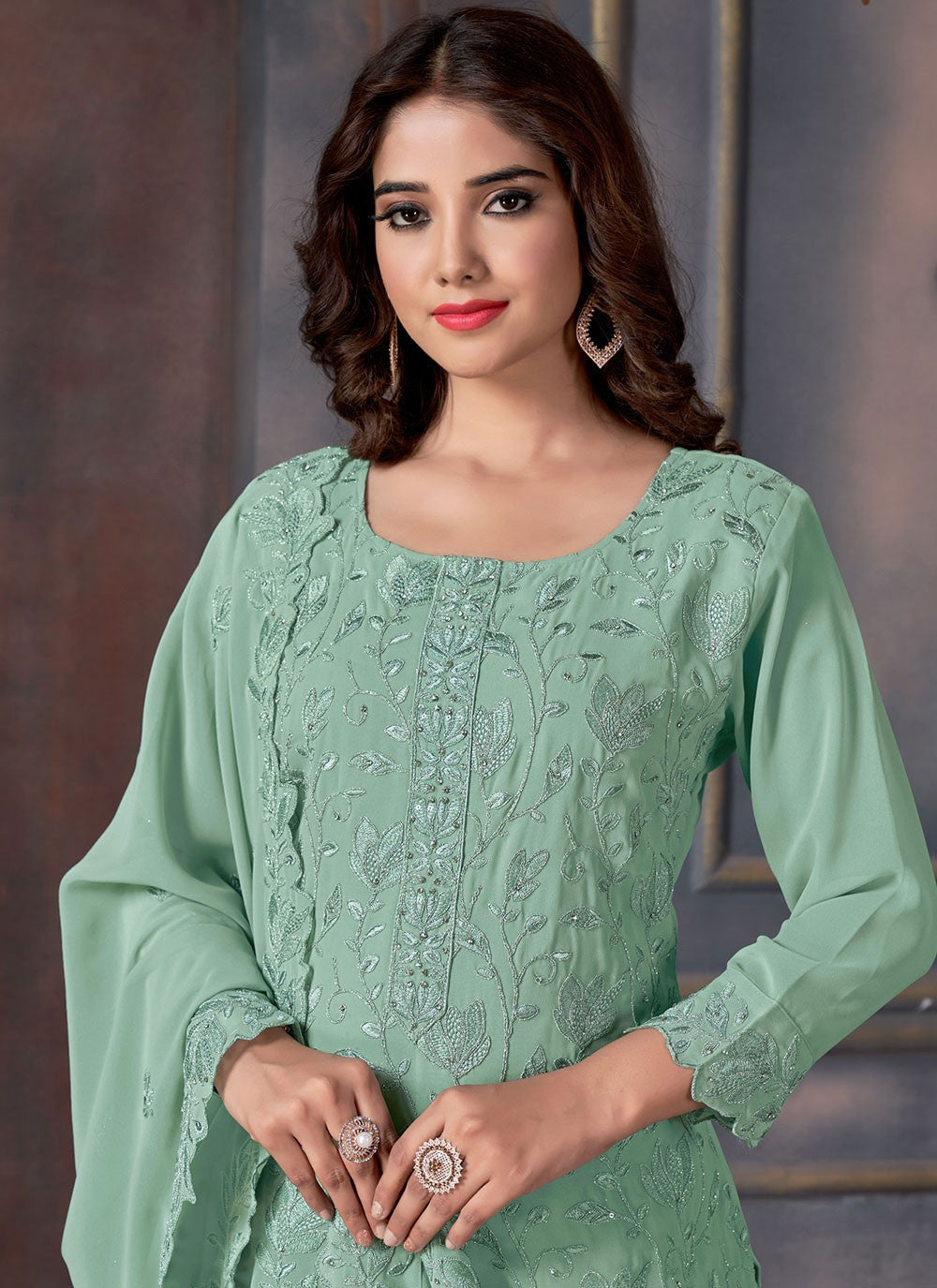 Georgette Salwar Suit - T1963