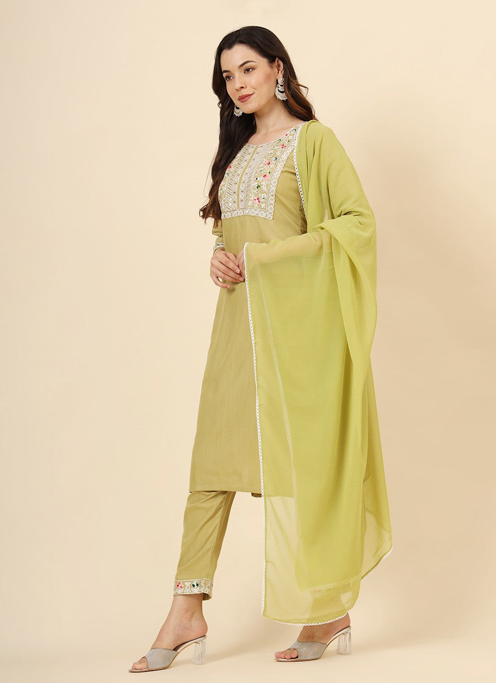 Cotton Pant Style Suit - T3375