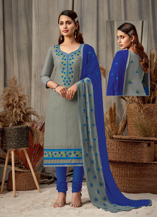 Cotton Churidar Suit - T669