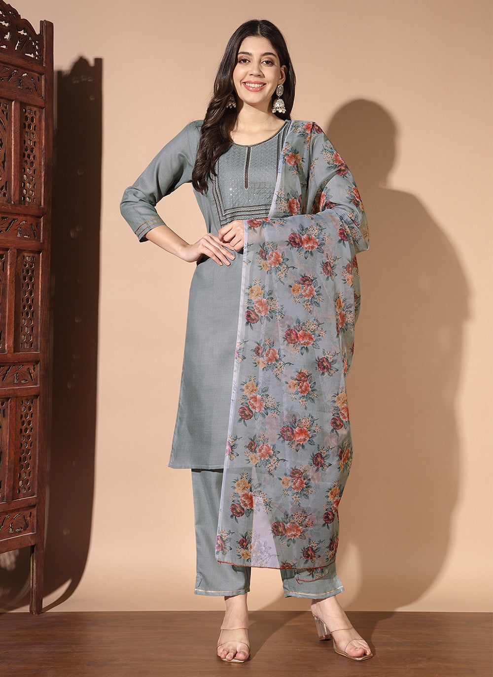 Cotton Trendy Suit - T2007